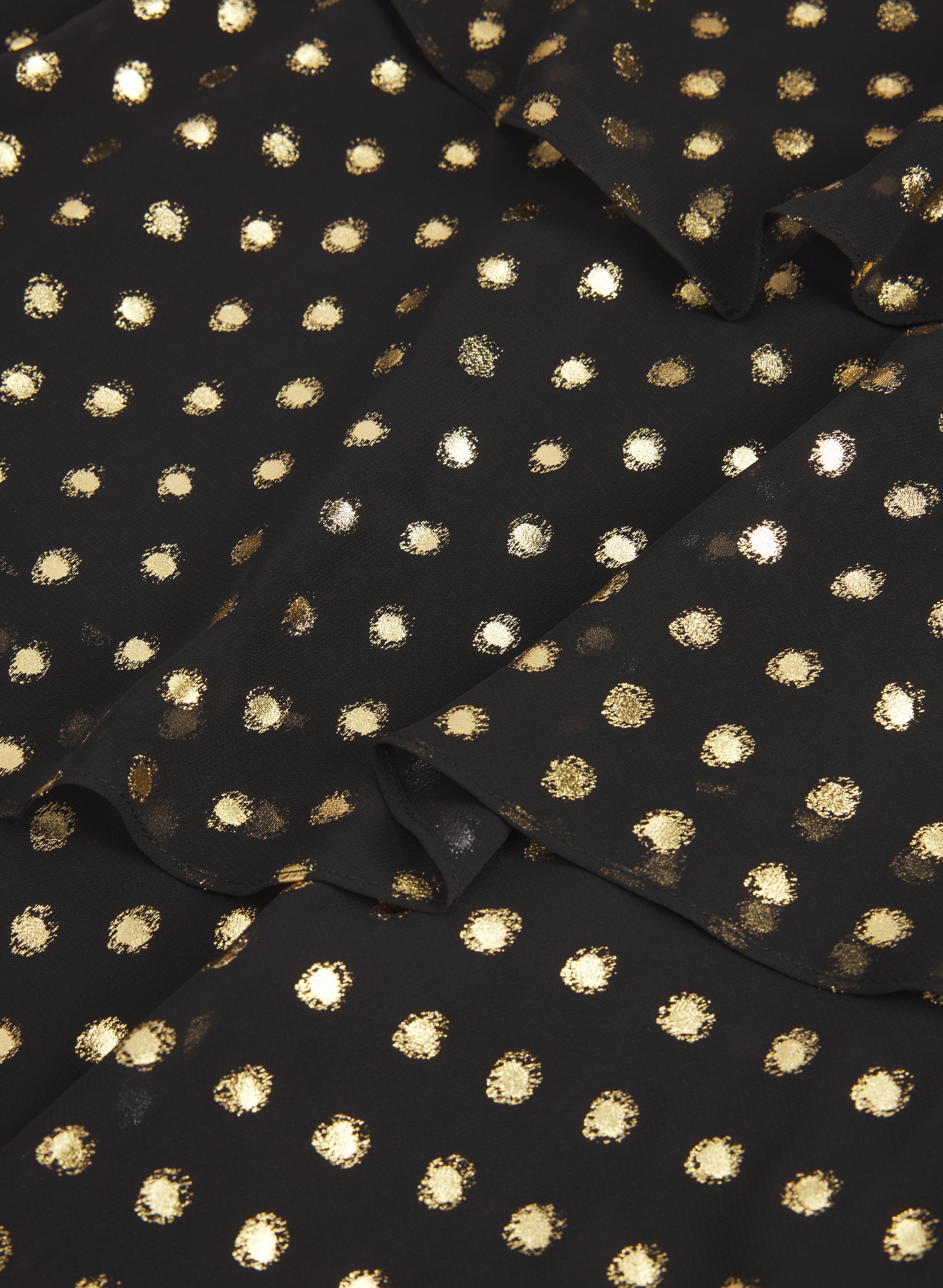 Polka Dot Tiered Dress