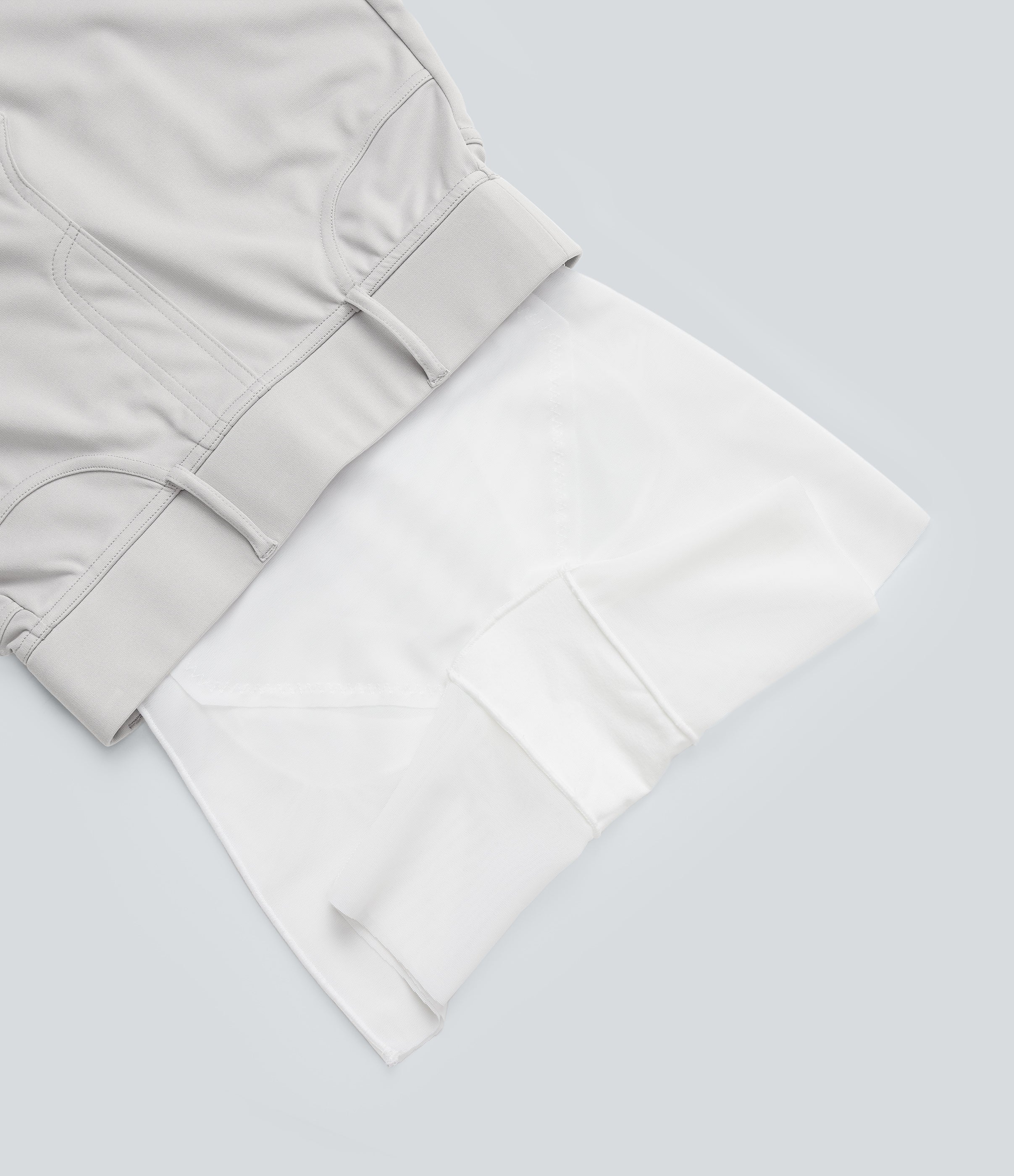 High Waisted Tummy Control Butt Lifting Casual Bodycon Skirt with Built-in Shapewear Shorts