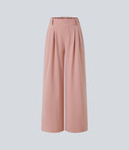2026🔥 FlexTM High Waisted Pocket Straight Leg Work Pants