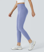 SoCinched High Waisted Scrunch Butt Lifting Tummy Control Side Pocket Shaping Training UltraSculpt Leggings - Stretchy Fit for Women, For Gym & Summer Workouts #Summer