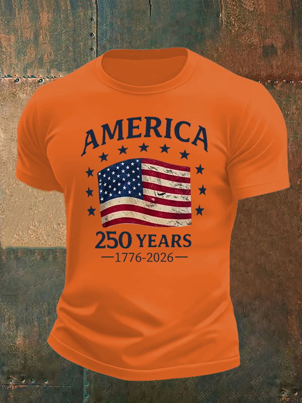 Men's America 250 Print T-Shirt