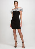 Organza Off-The-Shoulder Dress