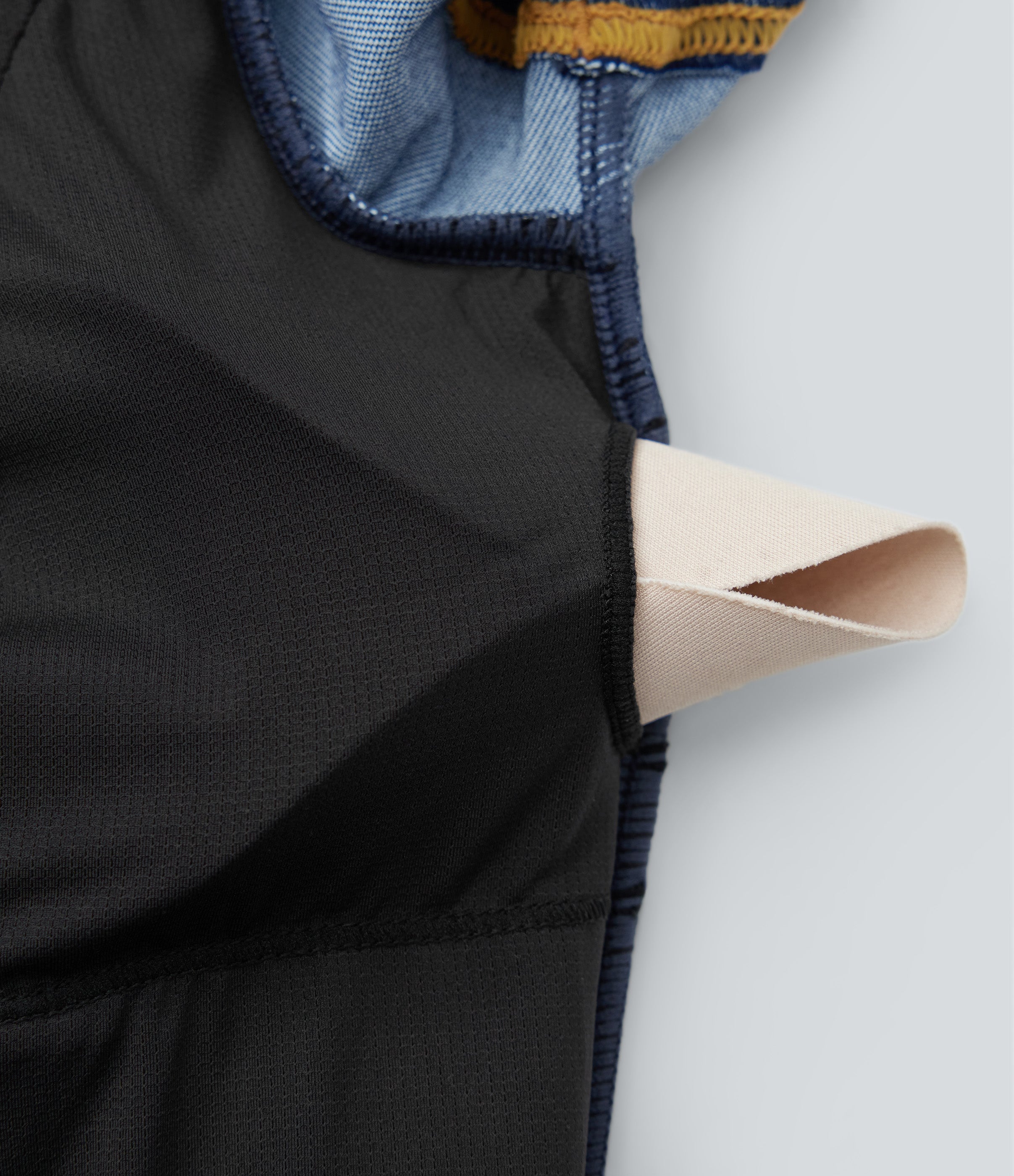 FlexTM Pleated Hem 2-in-1 Cool Touch Washed Denim Tennis Active Dress with Pockets