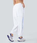 Low Rise 2-in-1 Color Block Quick Dry Dance Joggers with Pockets