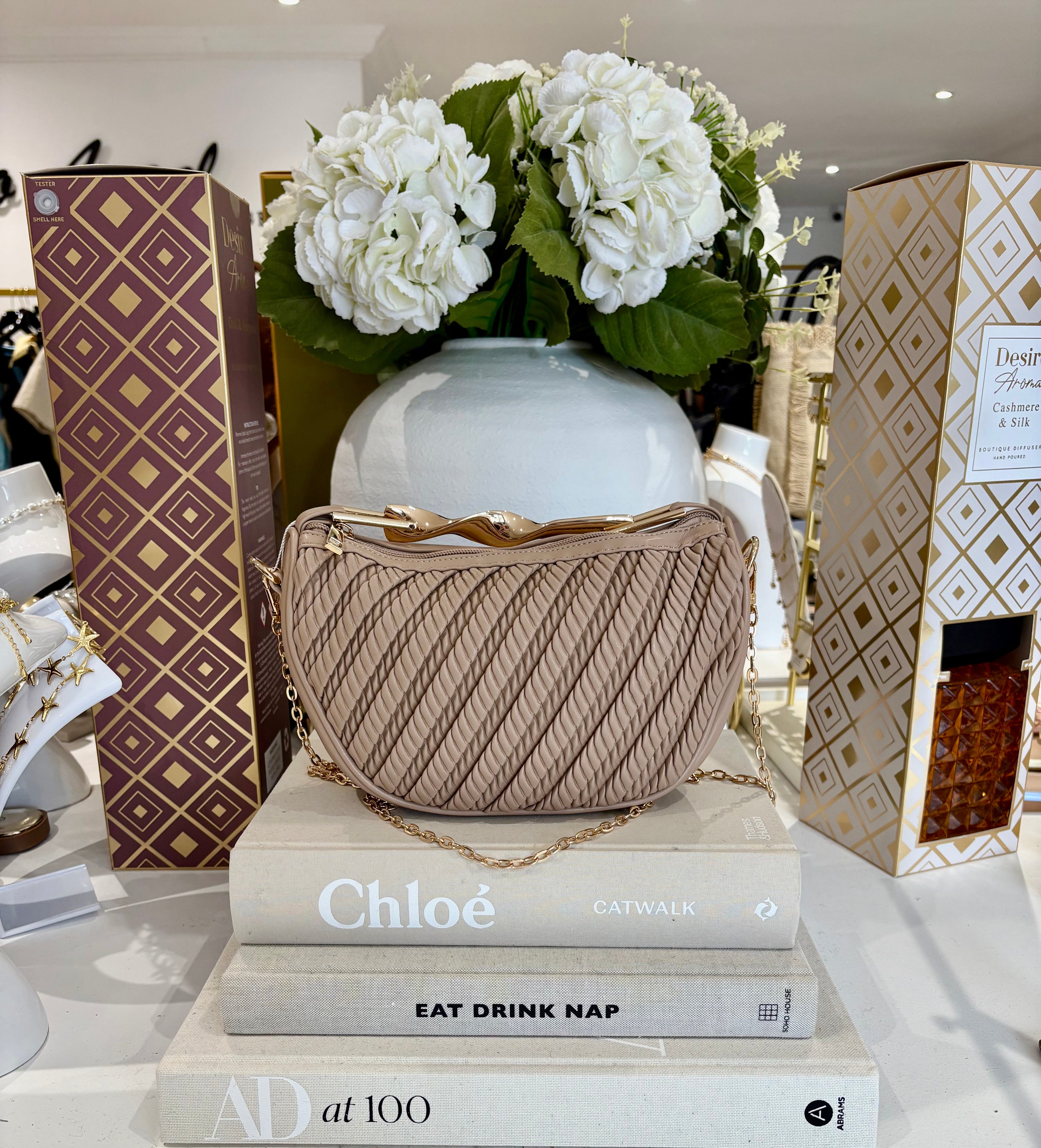 Semi Circle Clutch Bag (7 Colours)
