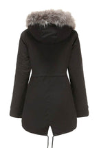 Fur Collar Fleece Coat