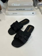 Faux Leather Sliders (2 Colours)