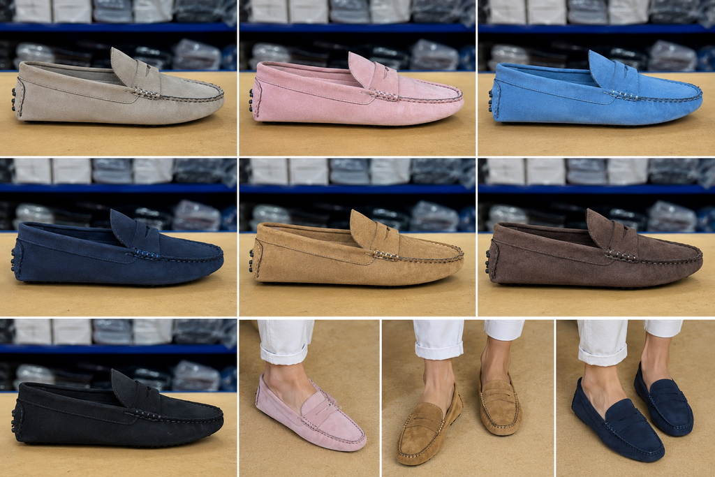 Lindy Faux Suede Loafers