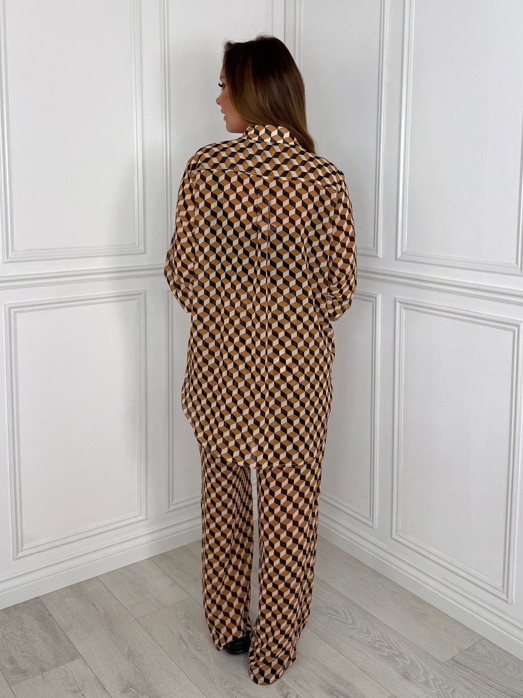 AMALFI - Blouse (Geo Print)