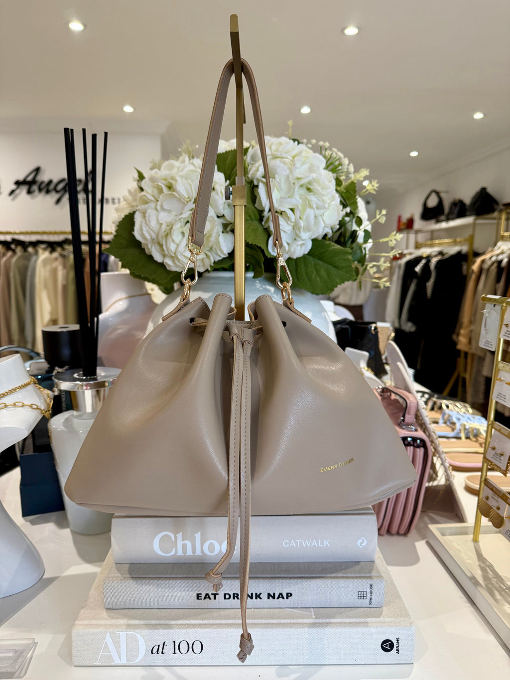 Drawstring Shoulder Cross Bag (3 Colours)