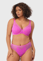Enchante Unlined Non-padded Lace Underwire Bra