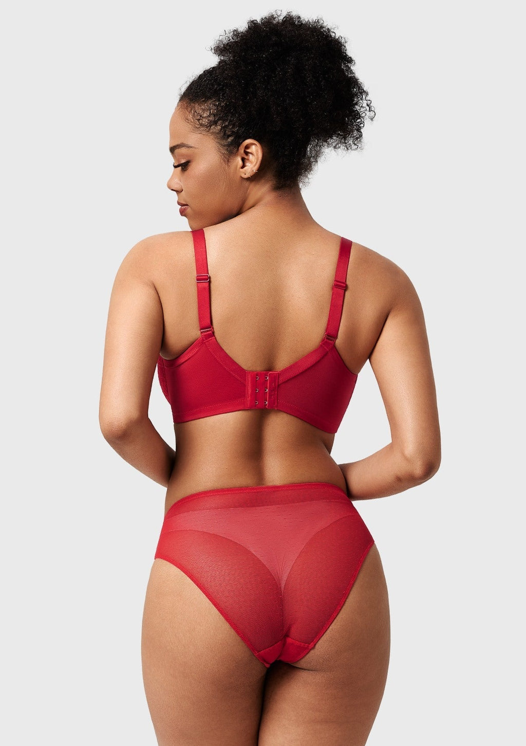 Enchante Unlined Non-padded Lace Underwire Bra