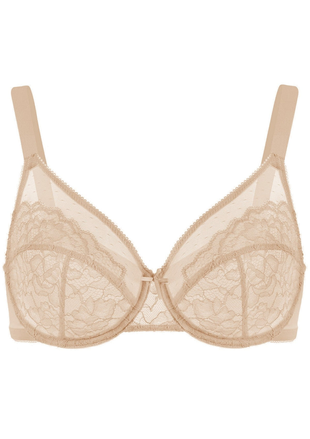 Enchante Unlined Non-padded Lace Underwire Bra