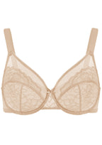 Enchante Unlined Non-padded Lace Underwire Bra