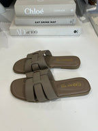 Faux Leather Sliders (2 Colours)