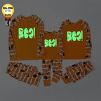 Glow In Dark Halloween Pajamas For Family