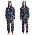 Matching Reindeer Onesies For Family