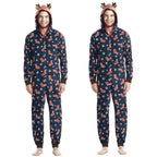 Matching Reindeer Onesies For Family