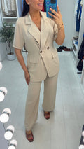 Florenza V Neck Button Front Co-Ord Set
