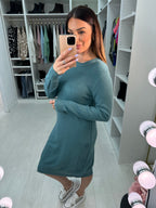Laura Pocket Front Jumper Dress