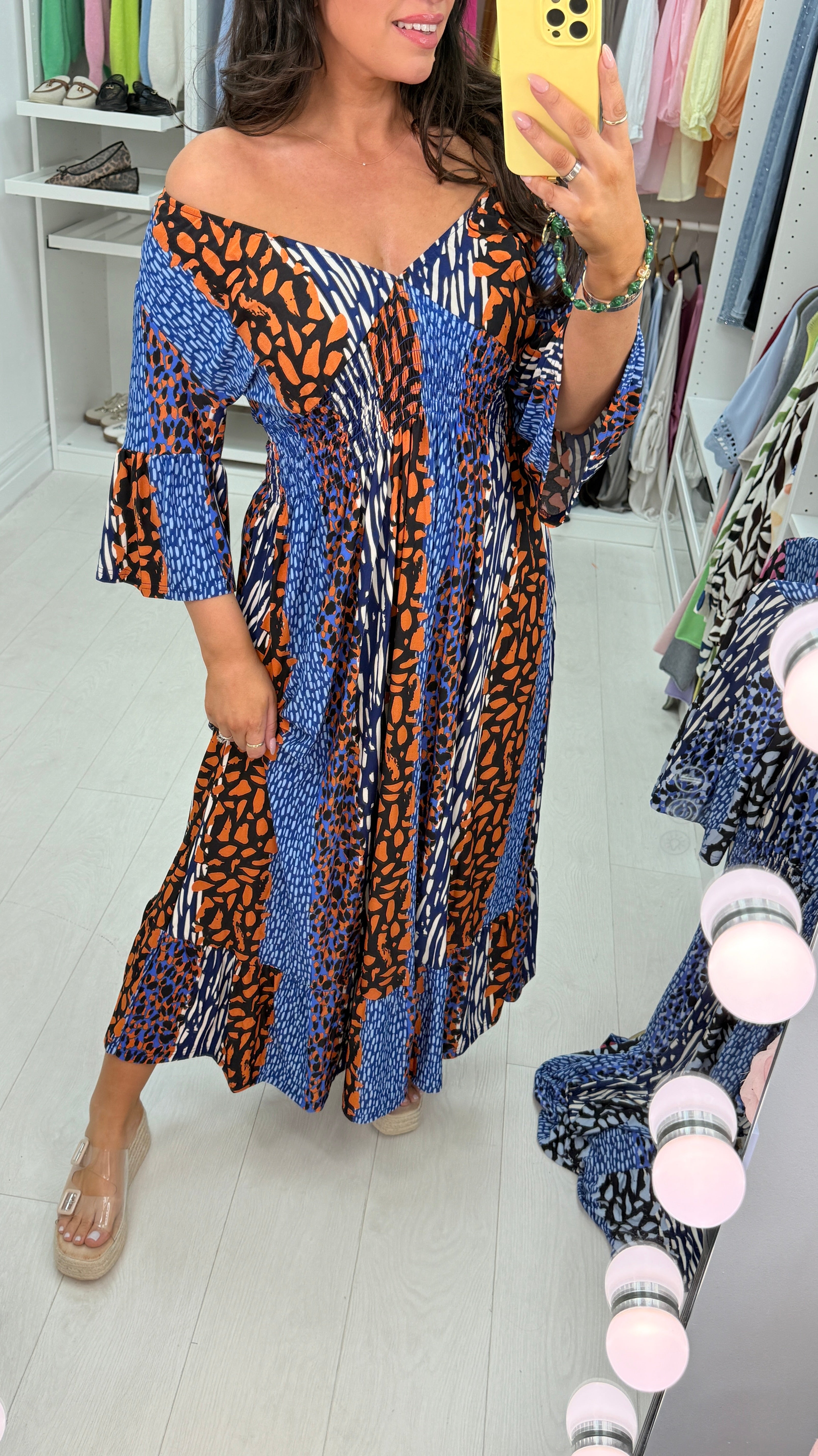 Philomene Animal Print Magic Maxi Dess