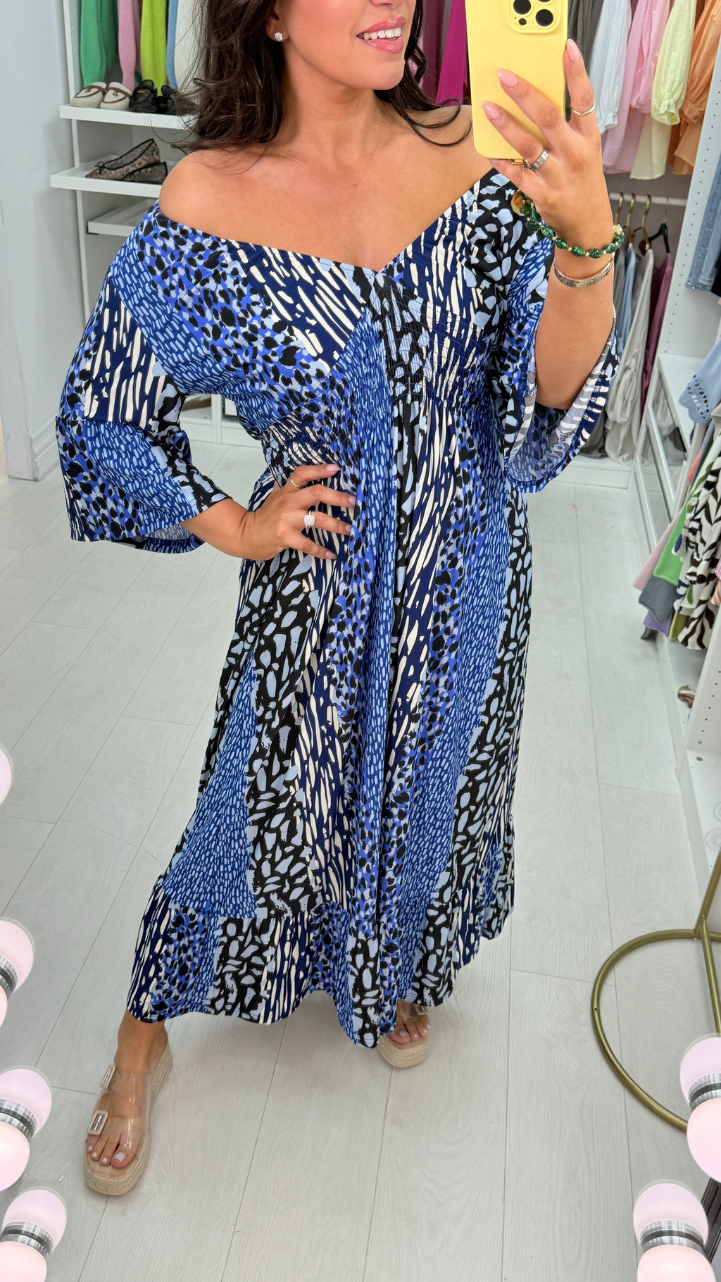 Philomene Animal Print Magic Maxi Dess