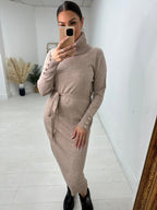 Chevelle Roll Neck Jumper Dress
