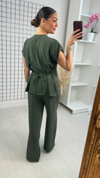 Brook Plain Button Front Co-Ord Set
