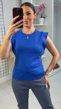 Indya Plain Sleeveless Top