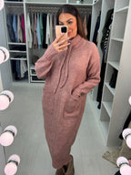 Denise High Neck Maxi Jumper Dress