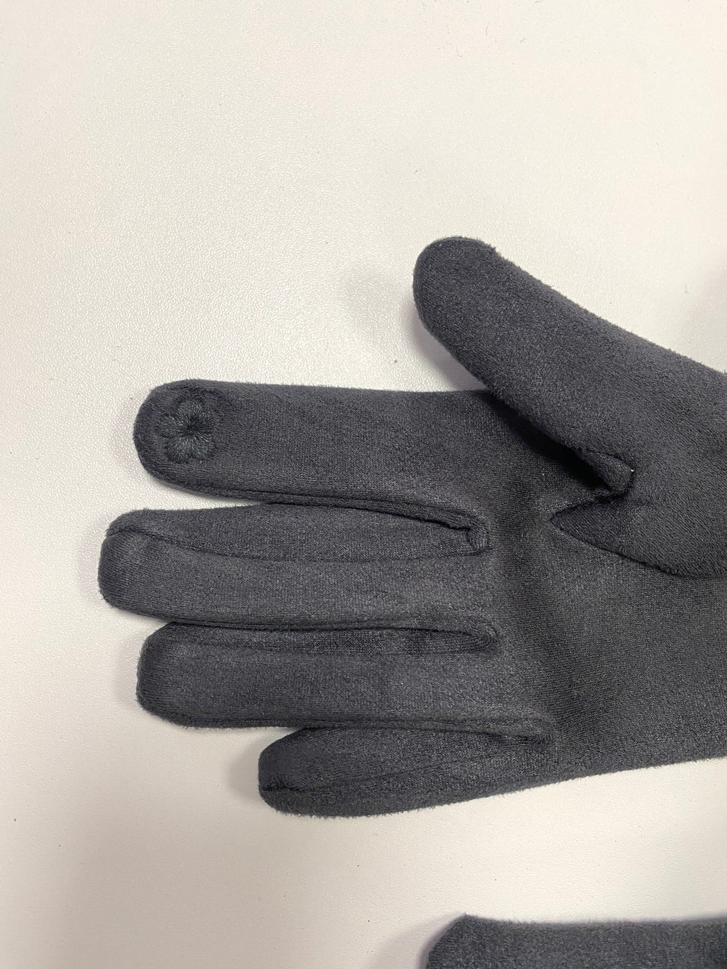 Deedee Faux Fur Suede Gloves