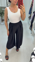 Nalana Wide Leg Culotte Trousers