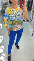 Jilla 'Saint Tropez' Batwing Top