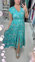 Isabelle Floral Print Maxi Dress