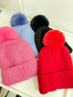 Griffin Cashmere Effect Beanie Hat