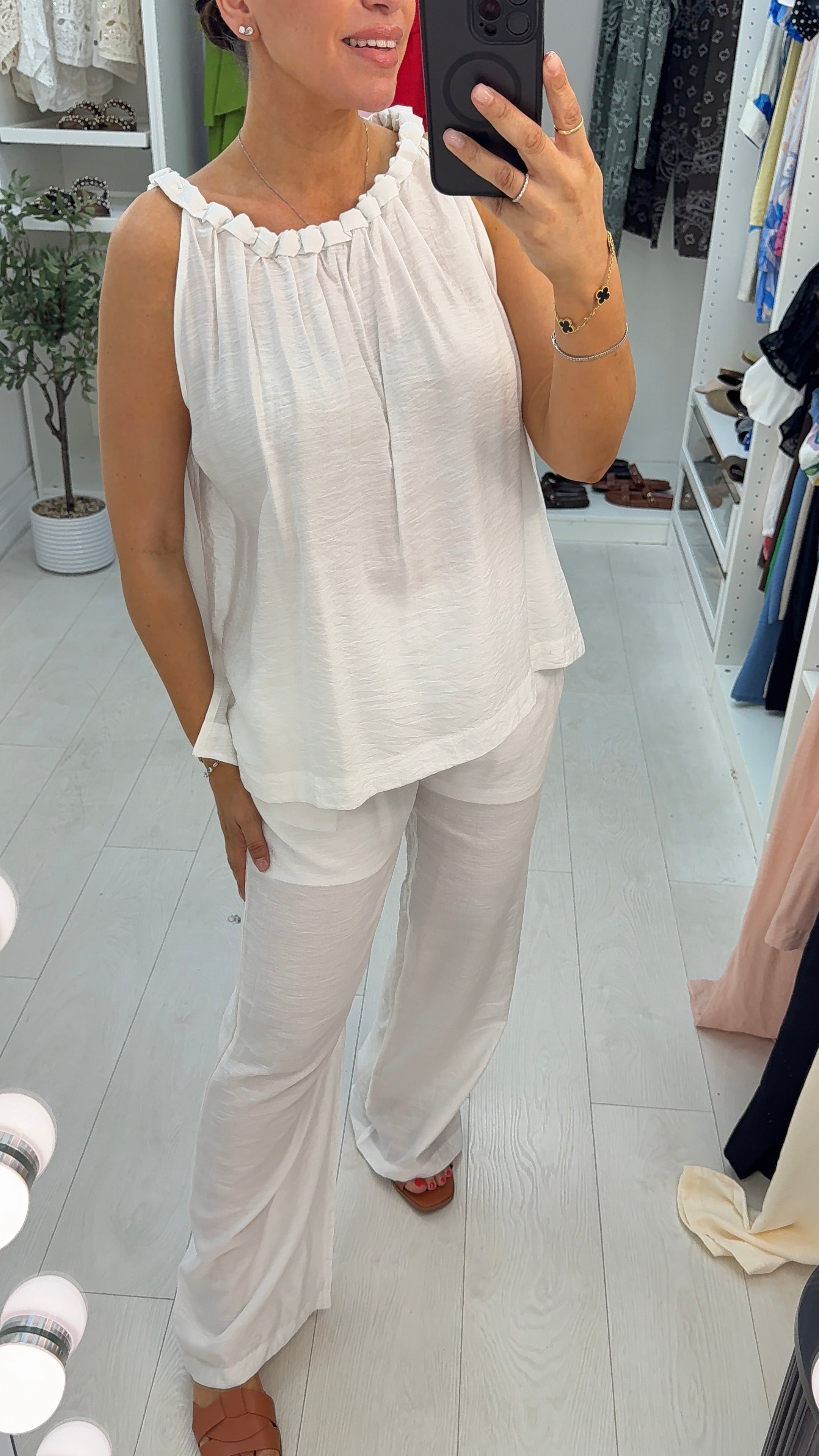 Candece Plain Loose Fit Co-Ord Set