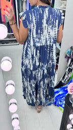 Twinkle Abstract Smock Maxi Dress