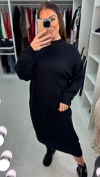 Giovanna Knitted Midi Jumper Dress