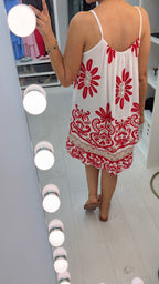 Oriane Strappy Loose Fit Midi Dress