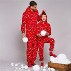Light Bulbs Pattern Family Matching Christmas Jumpsuits