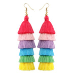 Bohemian Rainbow Earrings