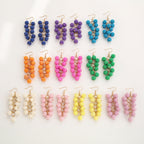 Bohemian Vintage Grape Earrings