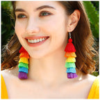 Bohemian Rainbow Earrings