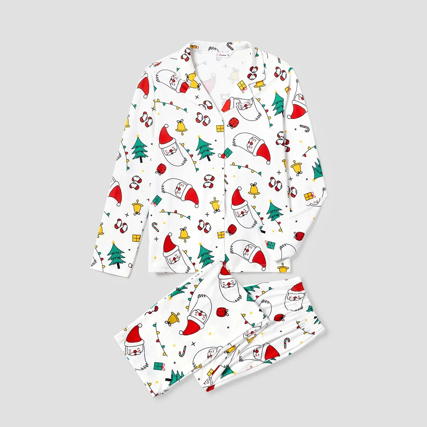 Christmas Theme Print Family Matching PJs