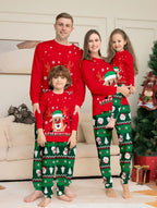 Cute Christmas Family Matching Pajamas Set