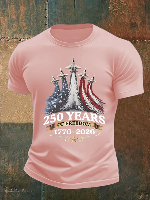 Men's   250 YEARS OF FREEDOM Print T-Shirt