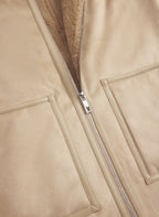 Faux-Shearling Coat