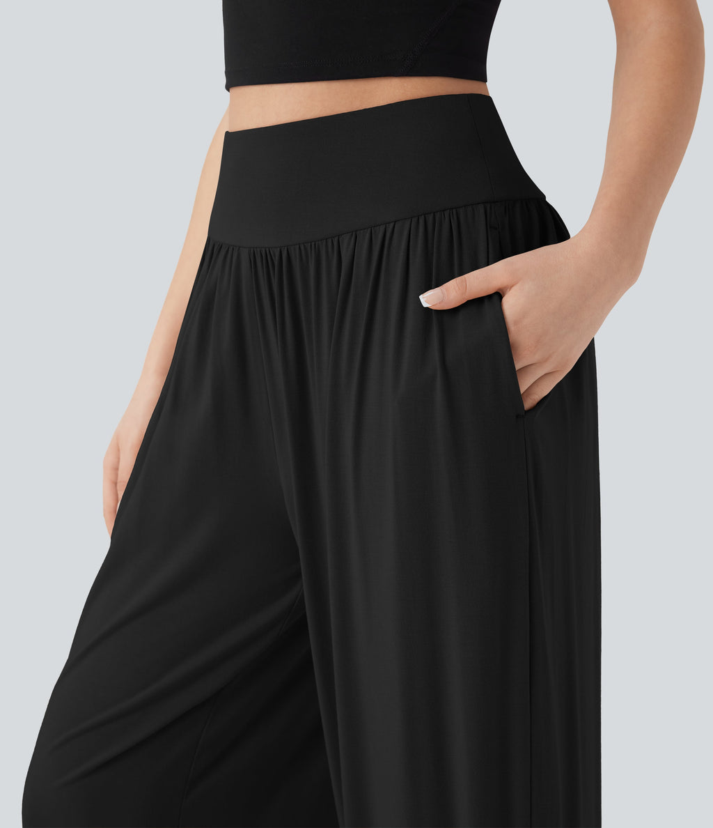 SoCinched High Waisted Tummy Control Yoga Joggers with Pockets