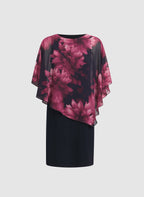 Floral Overlay Dress