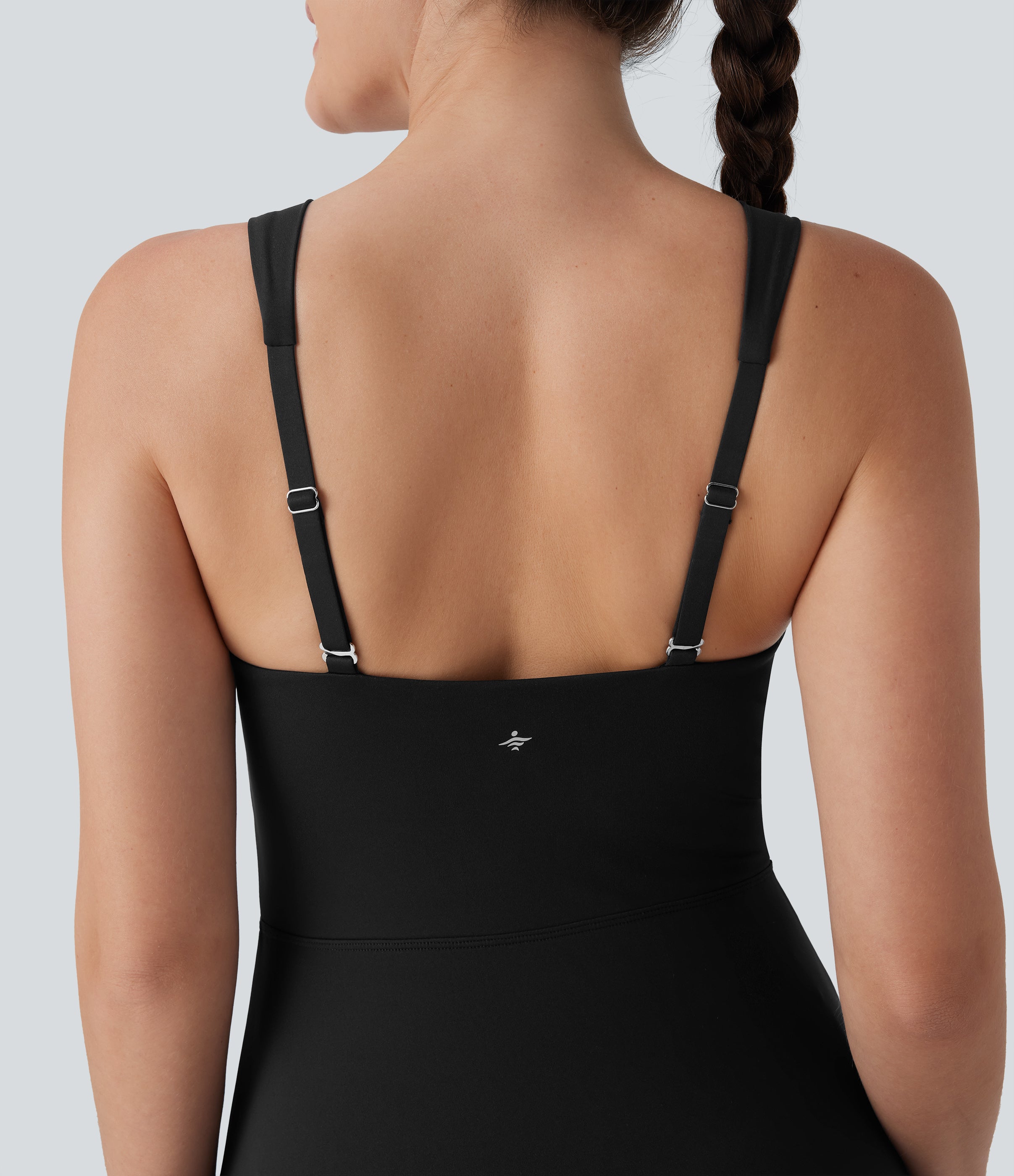 SoftlyZeroTM QuickDry Zip Corset 2-in-1 Mini Dance Active Dress with Pockets-Easy Peezy Edition